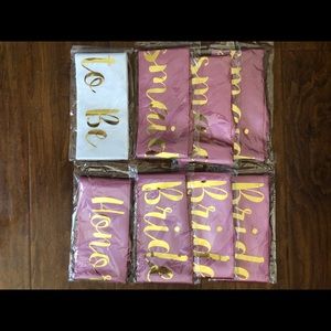 Bachelorette Party Sashes. Brand new.